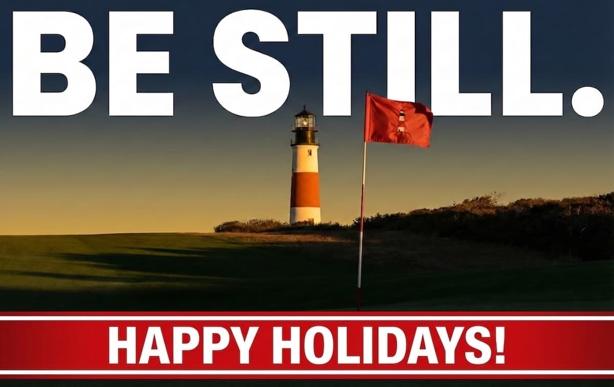 Be Still (The Hardest Work You Will Do This Holiday)