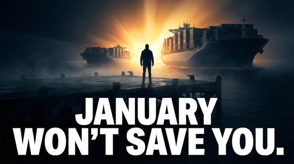 you are Not Getting a Job in January (So let us Talk About What you are Actually Going to Do)