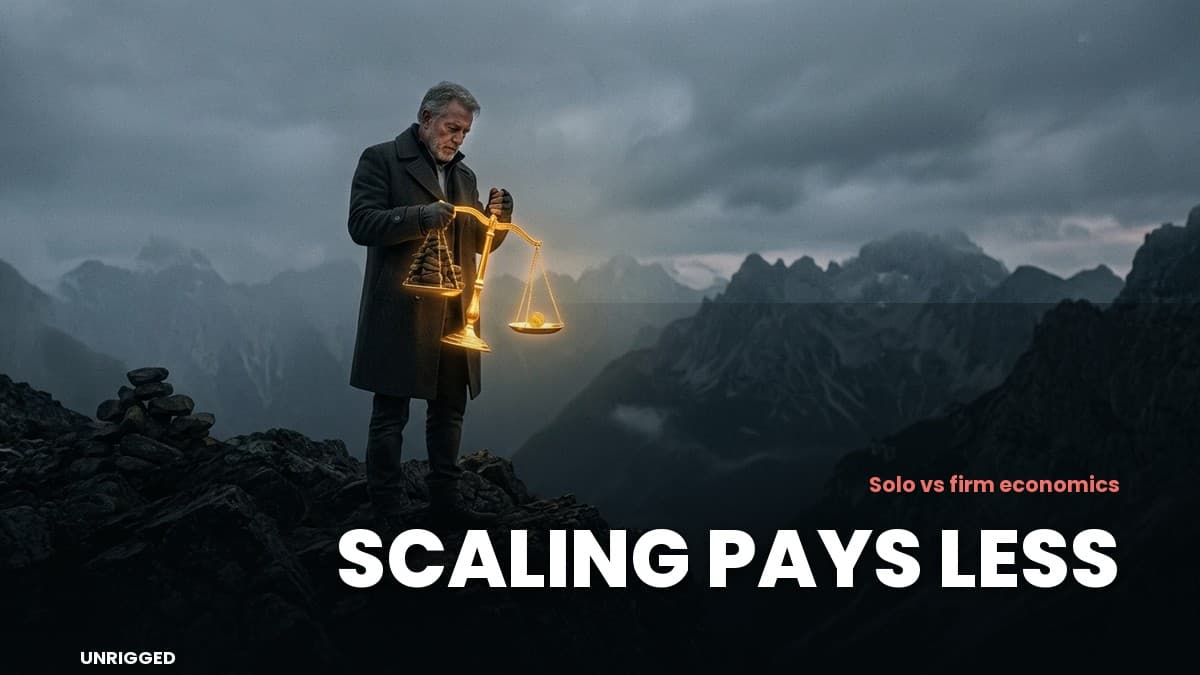 The Number Nobody Told Me About Scaling a Fractional Firm