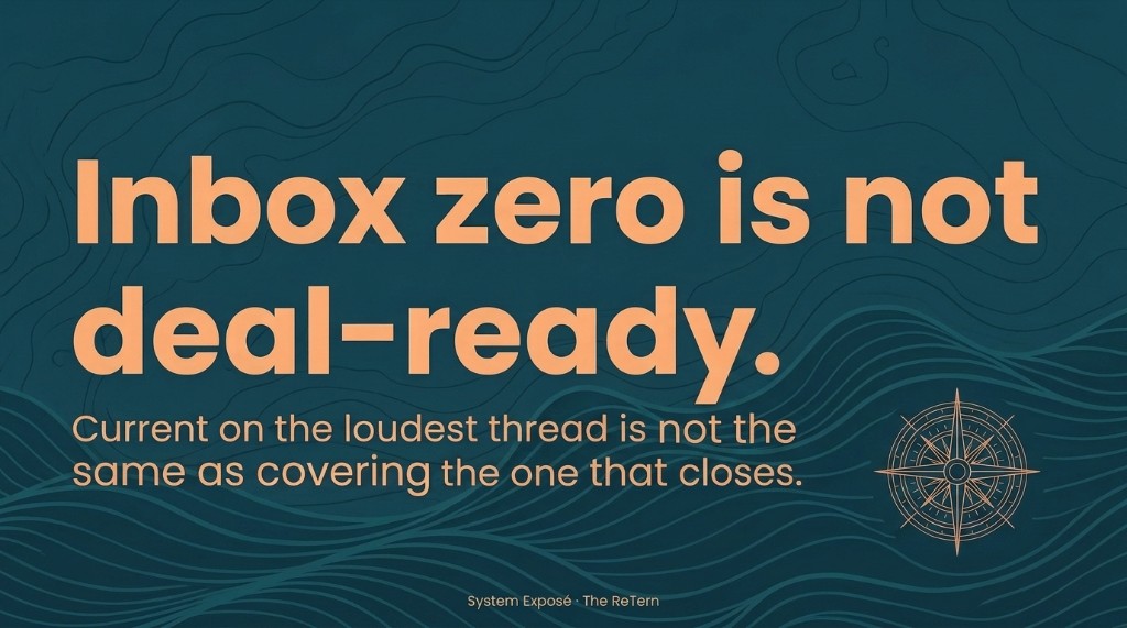 Inbox zero is not deal-ready