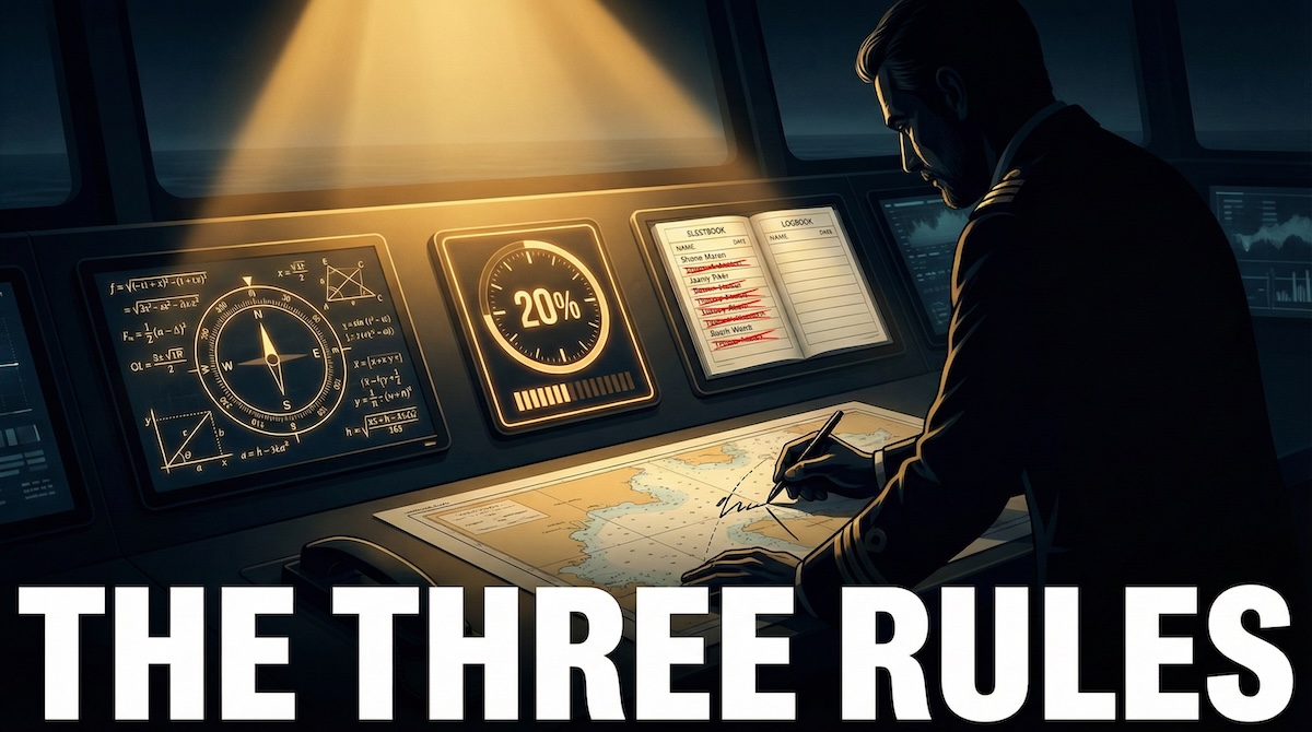 The three pipeline rules: know the math, protect the referral engine, cut the dead weight.